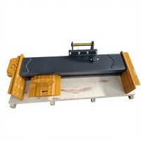 Fendeuse de bûches SLN montée sur excavatrice, processeur de bois hydraulique, commande par cabine, pour excavatrices de 5 à 8 tonnes, origine Shandong