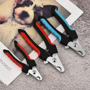 Profesyonel <span class=keywords><strong>Pet</strong></span> kedi köpek tırnak makası kesici ile orak paslanmaz çelik bakım makas Clippers <span class=keywords><strong>Pet</strong></span> pençeleri için köpek malzemeleri - Product Image 3