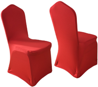 Housse de chaise blanche pour fête, mariage, événement, banquet, housses de chaise en spandex, housses de chaise pour salle à manger, pour mariage