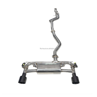 Échappement Catback en acier inoxydable haute performance pour BMW M135i F20 M235I F22 N55 3.0T avec silencieux à valve Accessoires de voiture