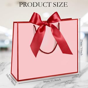 Luxury Gift Paper Bag Custom Printing Your Own Logo Various Wholesale Paper Shopping Bags With Handle for <b>Small</b> Business - Product Image 2