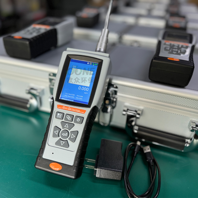 High-Precision Portable Ozone Analyzer 0-20ppm Ozone Detector Gas Analyzer with LCD Screen Display