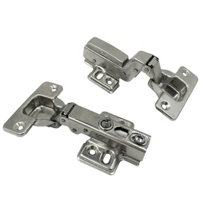 35mm Steel Cup Hydraulic Hinge for <b>Thin</b> Door Soft Closing Damper <b>Cabinet</b> Hinge for Home Office Bedroom School Hospital - Product Image 1