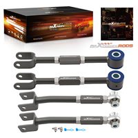 MaXpeedingrods Adjustable Rear Camber Arm + Toe Traction Alignment untuk Nissan Infiniti G35 Z33 350Z 2003 Baja