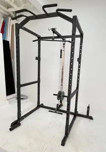 ZYFIT Multi Gym Functional Power Rack Builder máquina de fuerza Equipo de gimnasio en cuclillas Power Cage rack cage