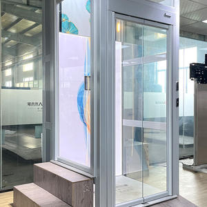 ลิฟต์กลมครอบครัวกระจกพาโนรามาใช้ในลิฟต์ลิฟต์บ้านวิลล่าขายร้อนยอดนิยม - Product Image 1