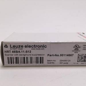 <b>Diffuse</b> Reflection Light With Background Suppression Leuze HRT46B/4.11-S12 Photoelectric Sensor New NFP 50014667 Photoelectric S - Product Image 2