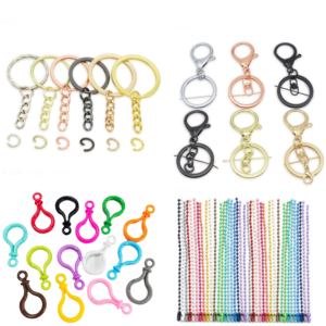 UYEAH سلسلة مفاتيح صغيرة مخصصة من القطن والبوب هامستر مع حيوان جميل سلسلة مفاتيح دمية من القطيفة الناعمة - Product Image 6