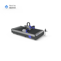 Machine de découpe laser à fibre de type portique Ravalley 3015 3000W - Contrôle CNC avec fonction automatique pour le traitement des tôles métalliques