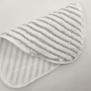 Convient pour la vadrouille à <span class=keywords><strong>vapeur</strong></span> O-Cedar 100 recharges de tête de vadrouille Triangle gris tampons de vadrouille en microfibre couverture en tissu - Product Image 4