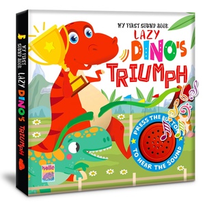 Livre sonore interactif sur le thème des dinosaures pour enfants, « Lazy <span class=keywords><strong>Dinos</strong></span> Triumph », jouet éducatif pour l'apprentissage précoce - Product Image 1