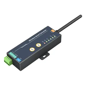 Aurtron CC10LD DTU RS232/RS485 ke LoRa konverter jarak jauh nirkabel Radio Digital 433MHz transmisi Data modul LoRawan