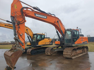 Mini-excavatrice sur chenilles hydraulique DOOSAN DX300LC de 30 tonnes à haut moment de charge, avec moteur et pompe PLC d'occasion, forte puissance de creusement - Product Image 6