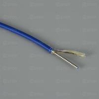 Kabel Fiber Optik Terlindung untuk Pusat Data Dalam Ruangan 4-12 Inti, Tabung Baja Fleksibel, Pelindung Ketat G657A2/OM1-OM5