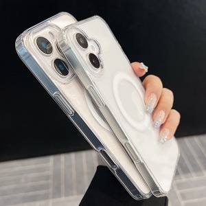 Cho Iphone 15 Pro Có Thể Sạc Lại Từ Trong Suốt Acrylic Trường Hợp Điện Thoại PC Trường Hợp Điện Thoại Iphone16 Trường Hợp - Product Image 4