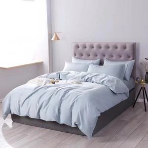 Natural Customized <strong>Bamboo</strong> <strong>Bedding</strong> Duvet Cover Bed Sheet Flat Sheet <strong>Set</strong> for Wholesale - Product Image 2