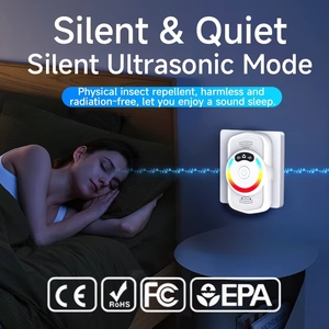 Repelente Ultrasónico <span class=keywords><strong>de</strong></span> Plagas, Diseño Pequeño y Nuevo, Anti-Mosquitos y Ácaros, Paquete <span class=keywords><strong>de</strong></span> 1/2/4/6 - Product Image 4
