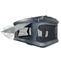 Carpa de Techo SNDN 4x4 con Carcasa de ABS, Carpas de Techo Plegables para Acampar al Aire Libre, para Todo Tipo de Clima, Instalación Rápida