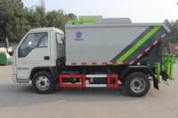 Camion benne à déchets 4x2 à bras articulé multi-conteneurs pour l'assainissement urbain, direct usine