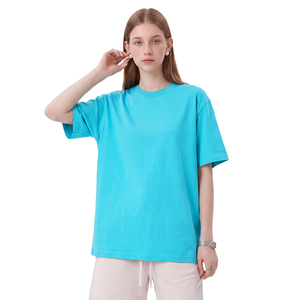 Men's <b>Plain</b> Cotton T-Shirt Short Sleeve O-Neck Oversized Fit Solid Color T Shirts Custom Logo Printing Embroidered <b>Tshirt</b> - Product Image 2