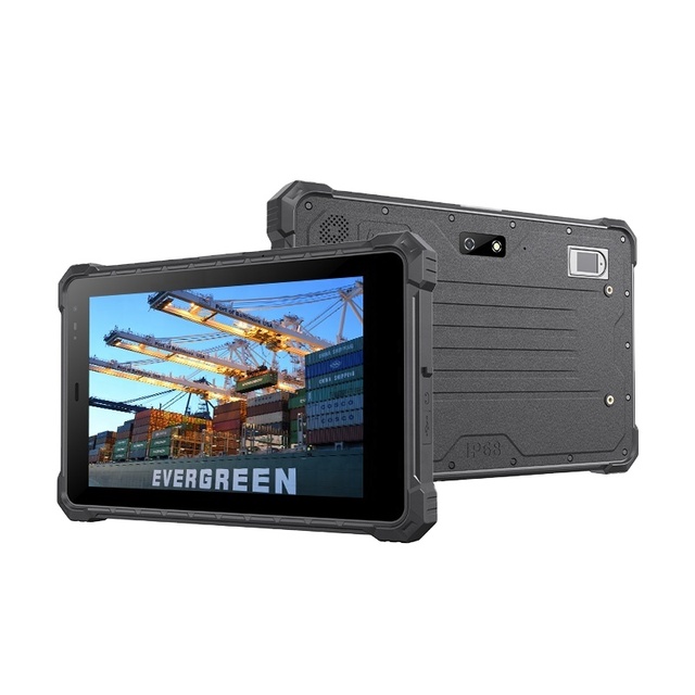 8 Inch Custom 1000nits Readable in sunlight UHF LF Function with Fingerprint Function Industrial Rugged Tablet PC