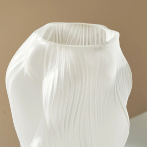 <span class=keywords><strong>Vaso</strong></span> in Cristallo Satinato di Alta Gamma, Stile Europeo per <span class=keywords><strong>Cactus</strong></span>, Elegante <span class=keywords><strong>Vaso</strong></span> Floreale per Decorazione d'Arte <span class=keywords><strong>da</strong></span> Corridoio e Scrivania - Product Image 4