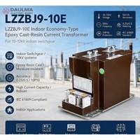 Transformateur de courant LZZBJ9-10E 11kV/12kV 800A/5A 0.2S 10P CT en résine époxy moulée pour intérieur