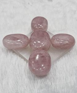 Pierre de palmier en quartz rose polie à la main, la plus vendue, cristal rose naturel pour l'énergie positive, l'amour, la guérison et la tranquillité - En vente - Product Image 1