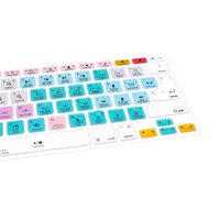 Lightroom \ Serato DJ \ Premiere Pro \ PS \ AI \ OSX \ Ableton Live \ Vim EU & US Raccourcis courants Couverture de clavier pour Macbook 13 Air A1932