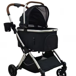 รถเข็นสัตว์เลี้ยง Mamago 201 ขนาดใหญ่ กันน้ำ พับได้ 4 ล้อ ได้รับการรับรองจากสายการบิน สำหรับสุนัขและแมว พกพาสะดวก น้ำหนักเบา - Product Image 1