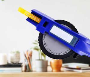 Compatible <span class=keywords><strong>Dymo</strong></span> 520108 S0898170 Cinta de etiquetas en relieve 9mm * 3M Blanco sobre amarillo - Product Image 2