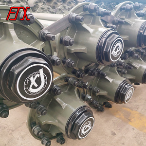 <span class=keywords><strong>Assale</strong></span> non frenato JUXIN Machinery 11t stile americano per semirimorchi pesanti, mozzo <span class=keywords><strong>assale</strong></span> per camion per i Paesi del Sud America - Product Image 2