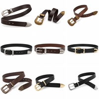 Boucles de ceinture pour hommes d'affaires, logo gravé sur mesure, alliage de zinc, métal résistant à la rouille, anti-rayures, pour ceinture en cuir