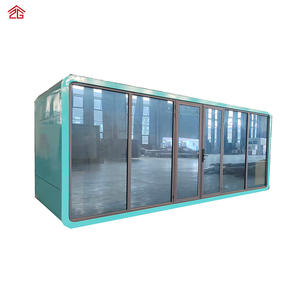 Offre spéciale économique Apple Capsule Container House Cabin pour vivre Home Office Portable Luxe Modern Hotel Apartment Customize - Product Image 1