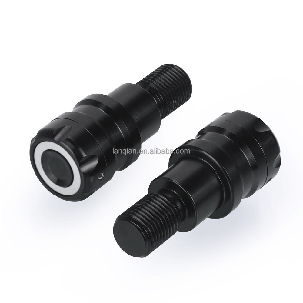 DIoFent Motorcycle Handlebar Ends Aluminum Handle Bar Grips Caps 7/8" 22mm Balanced Plug For Yamaha TMAX 500 TMAX500 T-MAX 500 2008-2016 Handle Bar (Color : G