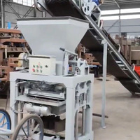 Machine de fabrication de pavés en béton entièrement automatique pour modèles complets de moules à briques, machine de fabrication de briques creuses en ciment
