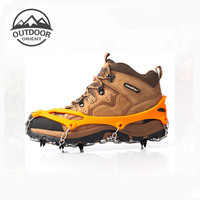 Crampons antidérapants en acier inoxydable pour la marche et la randonnée sur glace et neige