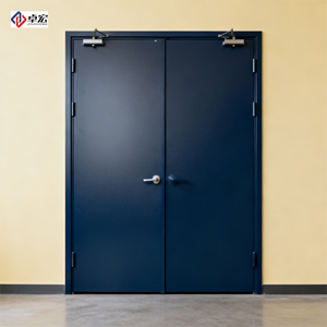 <span class=keywords><strong>Porte</strong></span> coupe-feu en acier certifiée au design postmoderne avec barre de poussée, double <span class=keywords><strong>porte</strong></span> à <span class=keywords><strong>fermeture</strong></span> <span class=keywords><strong>automatique</strong></span>, prévention des incendies pour usage commercial - Product Image 5