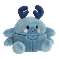 Jouet en peluche mignon en forme de scarabée bleu, poupée en peluche Kawaii, jouet interactif pour chiens et chats