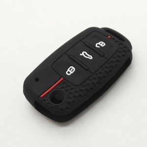 Per <span class=keywords><strong>Volkswagen</strong></span> all'ingrosso di lusso auto cover <span class=keywords><strong>chiave</strong></span> moda stile portachiavi con protezione in Silicone materiale prezzo ragionevole - Product Image 2