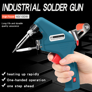 Nueva venta 60W 110V/220V <span class=keywords><strong>pistola</strong></span> de soldadura de calor de mano elemento eléctrico portátil soplete de soldadura <span class=keywords><strong>pistola</strong></span> de soldadura de hierro - Product Image 4