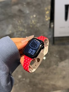 Dot Check Breathable Sport Strap Soft Silicone <strong>Watch</strong> Band for <strong>Apple</strong> <strong>Watch</strong> Series 11 10 9 8 7 Ultra <strong>SE2</strong> 42mm 46mm - Product Image 6