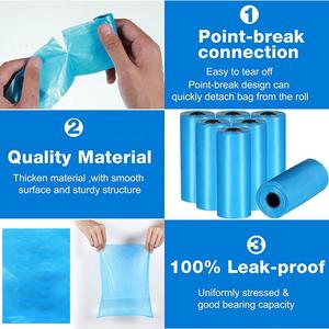 ถุงขยะคุณภาพสูง ย่อยสลายได้ เป็นมิตรกับสิ่งแวดล้อม สำหรับเก็บอุจจาระสัตว์เลี้ยง ใช้ในครัวเรือน พร้อมโลโก้สั่งทำ มีสินค้าในสต็อก - Product Image 5