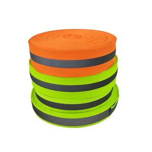 반사 경고 안전 의류 트림 스트립 바느질 폴리 에스터 반사 웨빙 테이프에 의복에 바느질 - Product Image 6