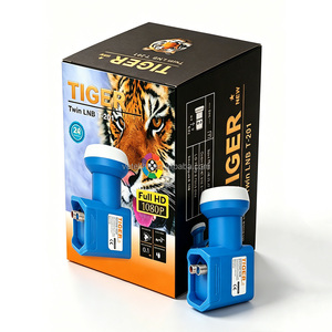 LNB Universal Digital Doble/Bidireccional de Banda KU para Satélite, Salida 4K HD, Receptor de Satélite de Plástico - Product Image 1