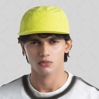 Nouvel arrivage de casquettes de baseball et de camping avec logo brodé personnalisé Casquette en nylon à bec plat à séchage rapide Chapeaux de papa sportifs à 5 panneaux