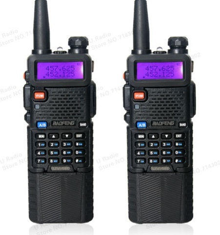 Baofeng UV-5r Dual Band Two Way Radio UHF VHF Transceiver with 3800mAh High Battery