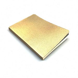 Custom Gilding PU Leather Cover A5 <b>Mini</b> Eco Friendly Thermal Binding Planner Diary Journal Composition <b>Notebook</b> - Product Image 1