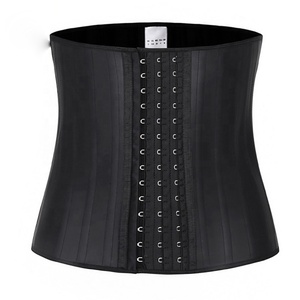 Faja deportiva de látex 100% natural, bajo el pecho moldeador de cintura, quemagrasas, 25 huesos de acero - Product Image 2