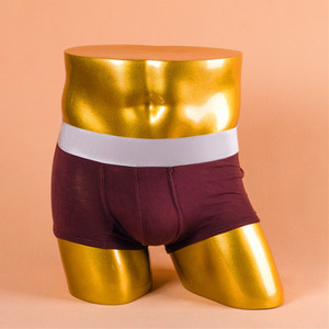 Mannequin hommes, tenues adaptées au bas du corps, short et présentoir, en or rose, à la hanche masculine - Product Image 2